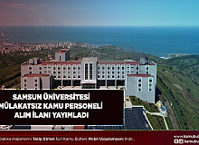 Samsun Üniversitesi İkamet Şartı Olmadan Büro Personeli ve Temizlik Personeli Alımı Yapıyor