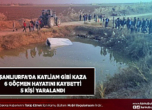 Şanlıurfa'da Katliam Gibi Kaza Çok Sayıda Ölü Var