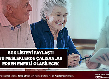 SGK Listeyi Paylaştı Bu Mesleklerde Çalışanlar Erken Emekli Olabilecek