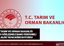 Tarım ve Orman Bakanlığı 1200 Sözleşmeli Kamu Personeli Alımı Yapacağını Duyurdu