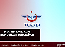 TCDD Kamu Personeli Alımı Başvuruları Sona Eriyor