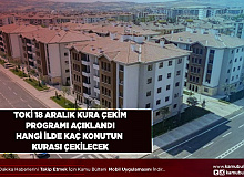 TOKİ 18 Aralık 202 Kura Çekim Takvimi Paylaşıldı İlçe İle Kura Çekimi
