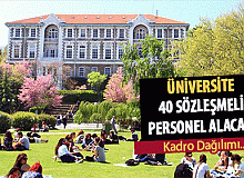 Üniversite Büro, Destek Personeli ve Teknisyen Alımı Yapacak