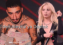 Uzi’ye Aleyna’ dan Destek