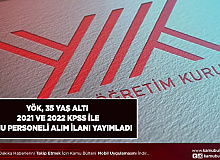 YÖK, 35 Yaş Altı Kamu Personeli Alım İlanı Yayımladı