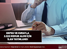 2023 EKPSS/Kura ile 2.322 Kamu Personeli Tercih İşlemi Başladı