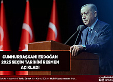 2023 Seçim Tarihini Cumhurbaşkanı Erdoğan Resmen Açıkladı