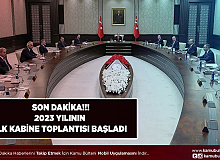 2023 Yılının İlk Bakanlar Kurulu Toplantısı Başladı Masada Hangi Konular Var