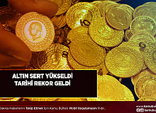 Altın Sert Çıktı Altında Tarihi Rekor Geldi