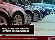 Araç Piyasasına Denetim Müfettiş Görevlendirildi