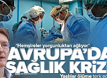 Avrupada Sağlık Sistemi Felakete Yol Açmak Üzere