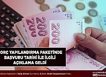 Borç Yapılandırma Paketine Başvuru Tarihi İle İlgili Açıklama Geldi