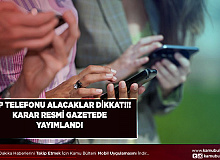 Cep Telefonu Alacaklar Dikkat Karar Resmi Gazetede Yayımlandı