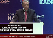 Cumhurbaşkanı Erdoğan 2023 Yılı Emekli ve Memur Maaş Zammını Açıkladı