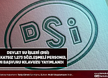 Devlet Su İşleri Mülakatsız 1.273 Kamu Personeli Alımı Başvuru Kılavuzunu Yayımladı