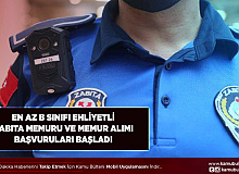 En Az B Sınıfı Ehliyetli Zabıta Memur ve Memur Alımı Başvuruları Başladı