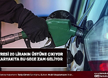 Fiyatlar 20 Lirayı Aşıyor Akaryakıta Bu Gece Zam Geliyor