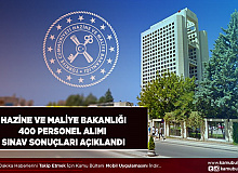 Hazine ve Maliye Bakanlığı 400 Mali Hizmetler Uzman YArdımcılığı Sınav Sonuçları Açıklandı