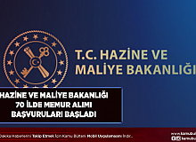 Hazine ve Maliye Bakanlığı 70 Şehirde Memur Alımı İlanı Yayımladı