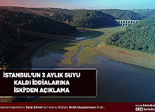 İstanbul’un 3 Aylık Suyu İddialarına İSKİ’den Açıklama