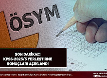 KPSS-2023/3 Yerleştirme Sonuçları Açıklandı Sanayi ve Ticaret Bakanlığı Personel Alım Sonuçları Belli Oldu