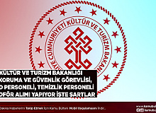 Kültür ve Turizm Bakanlığı 171 Koruma ve Güvenlik Görevlisi Büro Personeli Şoför ve Temizlik Personeli Alımı Yapacak
