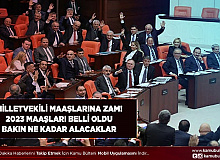 Milletvekili Maaşlarına Zam! Alacakları Ücret Belli Oldu Bakın Ne Kadar Oldu