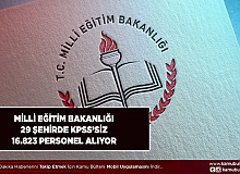 Milli Eğitim Bakanlığı Personel Alım Listesi Güncellendi 29 İlde 16.823 Personel Alımı Yapılacak KPSS ve Yaş Şartı Yok