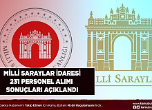 Milli Saraylar İdaresi 231 Personel Alımı Başvuru Sonuçları Açıklandı
