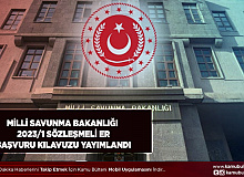 Milli Savunma Bakanlığı 2023/1 Sözleşmeli Er Başvuru Kılavuzu Yayımlandı Başvurular Sona Eriyor