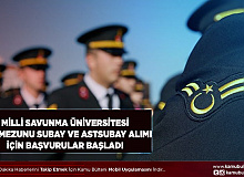 Milli Savunma Üniversitesi Lise Mezunu Subay ve Astsubaylık İçin Askeri Öğrenci Alımı Başvuruları Başladı