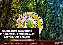 Orman Genel Müdürlüğü 249 Sözleşmeli Personel Alımı Başvurular Başladı