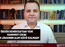 Özgür Demirtaş’tan Banknot Çıkışı ‘Türk Lirasının Alım Gücü Kalmadı’