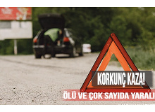 Servis ve Kamyonet Kafa Kafaya Çarpıştı! Ölü ve Çok Sayıda Yaralı Var