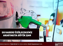 Tabela Bir Kez Daha Değişiyor Akaryakıta Büyük Zam Geliyor