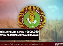 Tarım İşletmeleri Genel Müdürlüğü Kamu Personeli Alımı Başvuruları Başladı