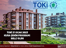 TOKİ 21 Ocak 2023 Kura Takvimi Belli Oldu 2 İlde Kura Çekimi Yapılacak