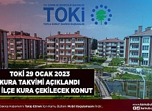 TOKİ 29 Ocak 2023 Kura Takvimi Belli Oldu İlçe İlçe Konut Kurası Çekilecek Yerler