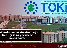 TOKİ Yeni Kura Takvimini Açıkladı İlçe İlçe Kura Çekilecek Yerler