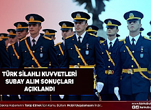 Türk Silahlı Kuvvetleri Subay Alım Sonuçları Açıklandı