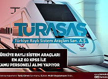 Türkiye Raylı Sistem Araçları En Az 60 KPSS ile İŞKUR Üzerinden Personel Alımı Yapacak