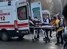 Vergi Dairesinde Doğalgaz Sızıntısı 25 Kişi Hastaneye Kaldırıldı