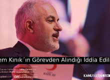 KIZILAY BAŞKANI KEREM KINIK´IN GÖREVDEN ALINDIĞI İDDİA EDİLİYOR