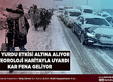 Meteoroloji Haritayla Uyardı Kar Yağışı Geliyor Hem de Tüm Yurtta
