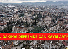 Son Dakika! Depremde Can Kaybı Yükseliyor