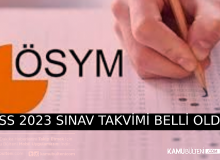 2023 KPSS TARİHLERİ AÇIKLANDI