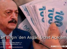 Bakan Bilgin Asgari Ücrete Zam Haberlerine İlişkin Konuştu