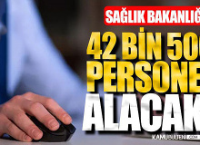 Bakanlık 42 bin 500 memur alımı yapıyor