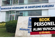 BDDK Yüksek Maaşla Personel Alımı Yapacak