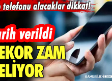 Cep telefonlarına zam geliyor! Karar yayımlandı